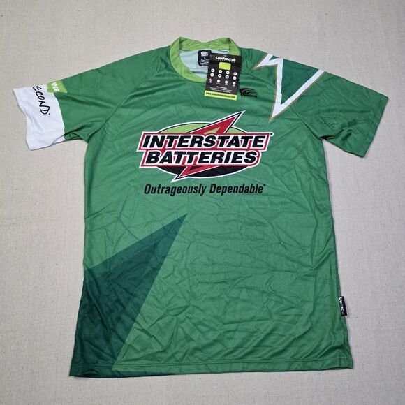 Veloce Speedwear Cycling Jersey Shirt Size L New With Tags Interstate Batteries - Picture 1 of 7